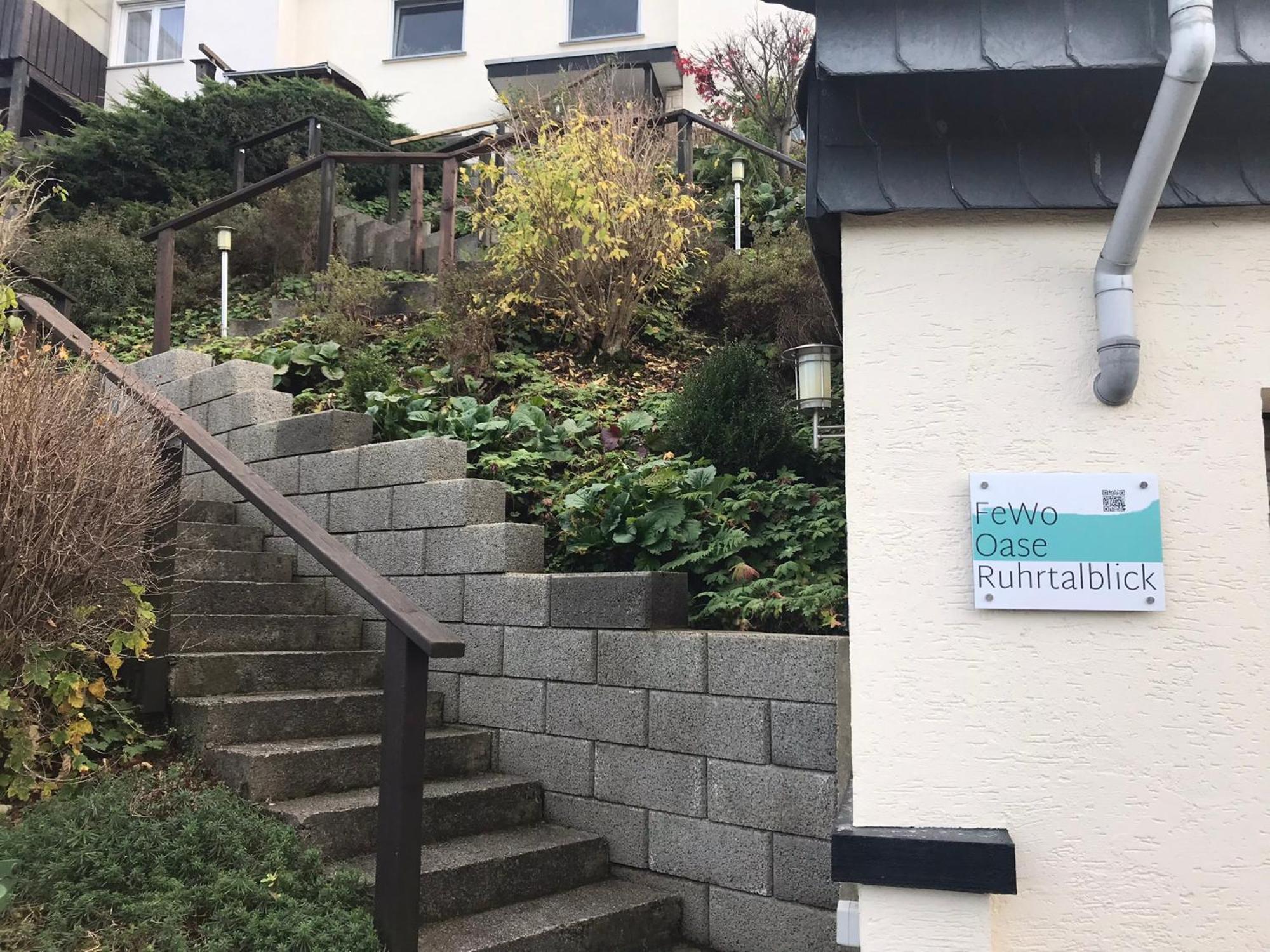 Fewo Oase Ruhrtalblick Bestwig Exterior foto
